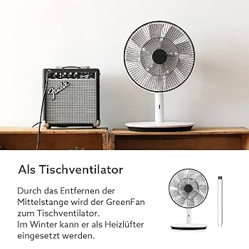 BALMUDA The GreenFan wentylator stojący, silnik DC, cichy
